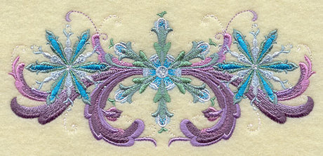 Rosemaling Snowflakes