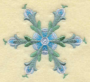 Rosemaling Snowflake Fjell