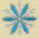 Rosemaling Snowflake Fjell