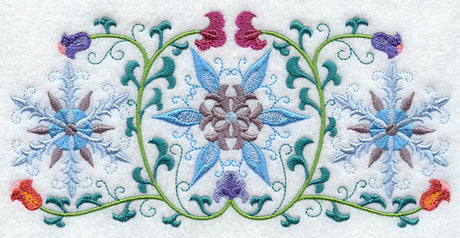 Suzani Snowflakes