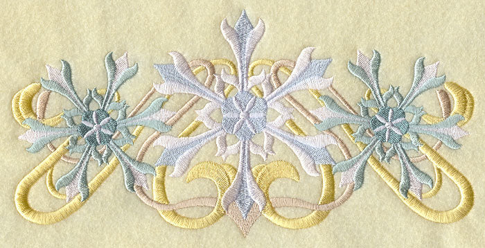Art Nouveau Snowflakes