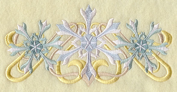 Art Nouveau Snowflakes