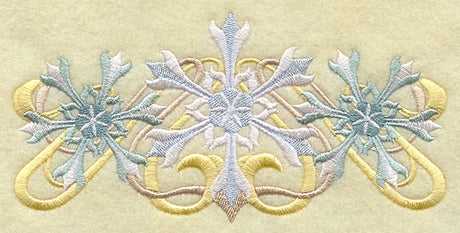 Art Nouveau Snowflakes