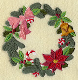 Happy Holidays Wreath