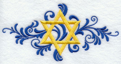 Star of David & Filigree Spray