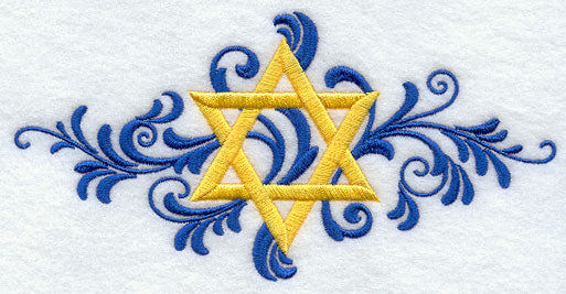 Star of David & Filigree Spray