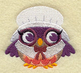 Thanksgiving Owl - Pilgrim Girl