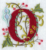 Jacobean Christmas Letter O - 5 Inch