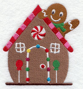 Peek-a-Boo Gingerbread Man
