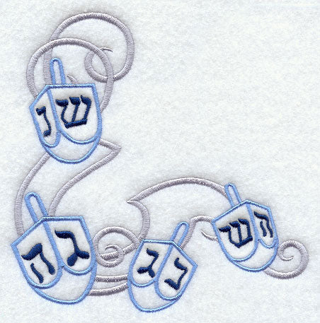 Bright Dreidel Corner