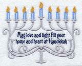 May Love and Light Menorah - Hanukkah