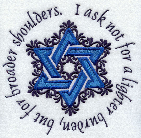 I Ask Not For a Lighter Burden