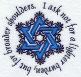 I Ask Not For a Lighter Burden