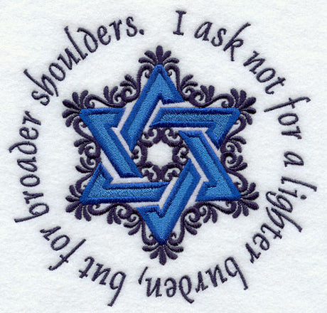 I Ask Not For a Lighter Burden