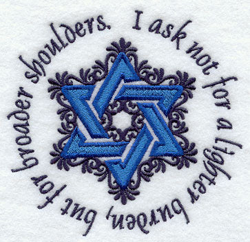 I Ask Not For a Lighter Burden