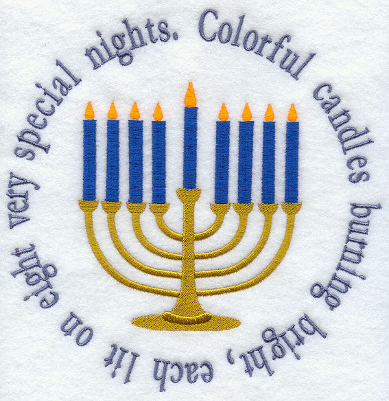 Colorful Candles Burning Bright