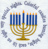 Colorful Candles Burning Bright