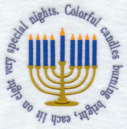 Colorful Candles Burning Bright