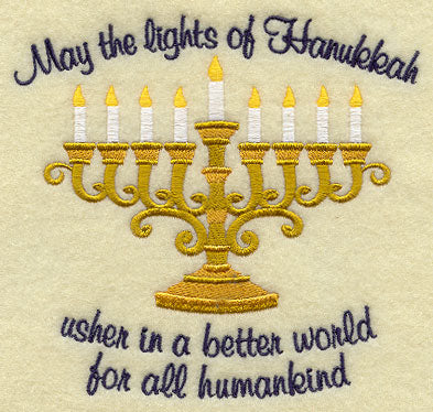 May the Lights of Hanukkah