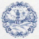 Delft Blue Christmas Lighthouse