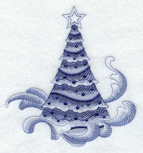 Delft Blue Christmas Tree