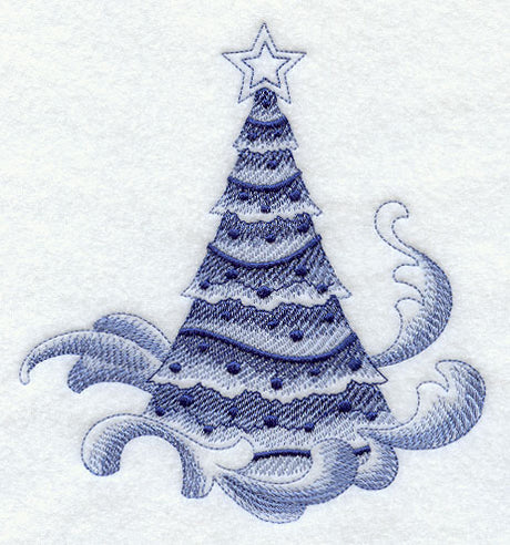 Delft Blue Christmas Tree