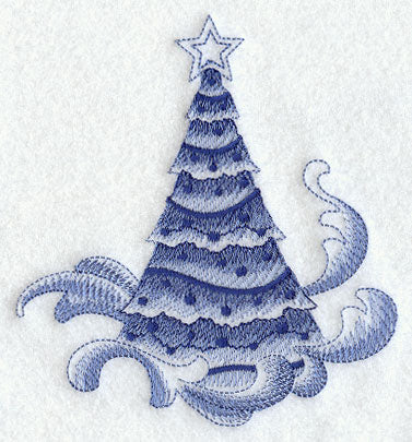Delft Blue Christmas Tree