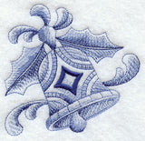 Delft Blue Christmas Bell