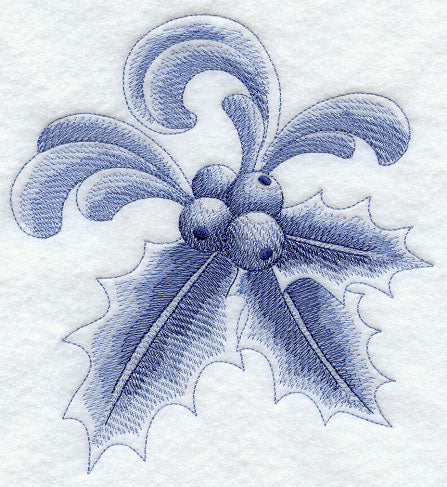 Delft Blue Holly