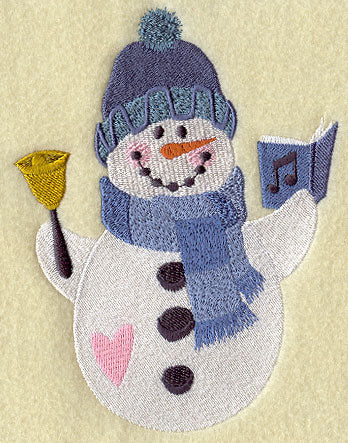 Country Christmas Snowman - Caroling