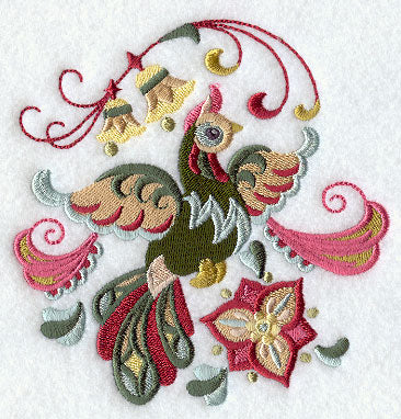 Suzani Christmas Bird - Bells