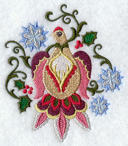 Suzani Christmas Bird - Holly