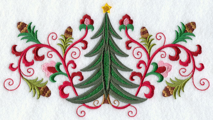 Suzani Christmas Tree and Pine