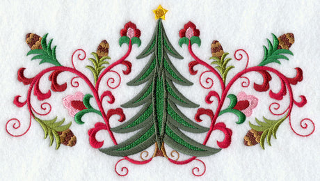 Suzani Christmas Tree and Pine