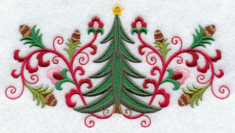 Suzani Christmas Tree and Pine