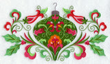 Suzani Ornament and Holly