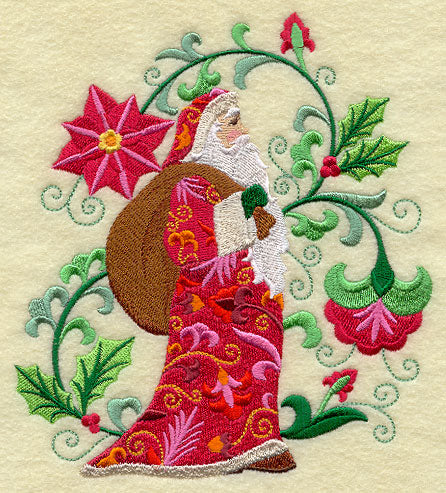 Suzani Santa Claus
