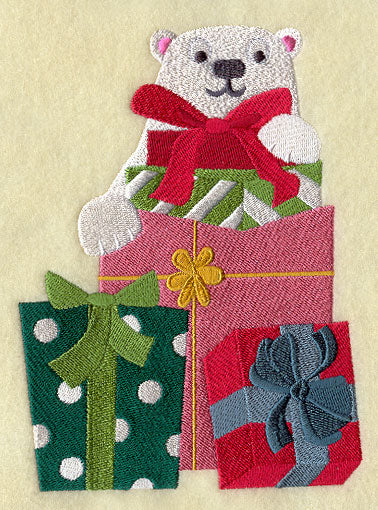 Peek-a-Boo Polar Bear