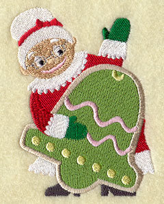 Peek-a-Boo Mrs. Claus