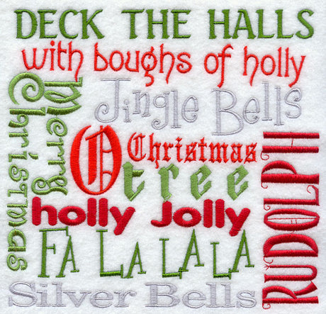Deck the Halls Square