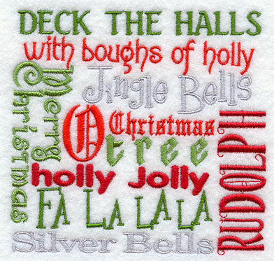 Deck the Halls Square