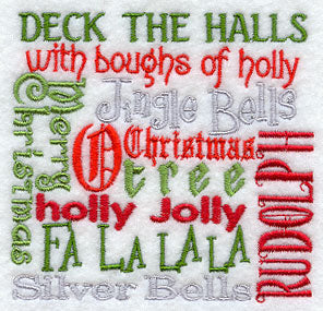 Deck the Halls Square