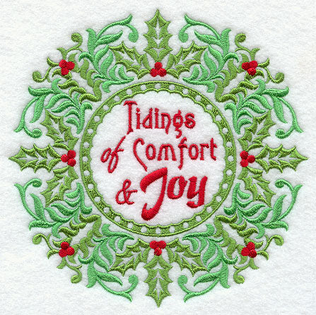 Christmas Wreath - Comfort & Joy