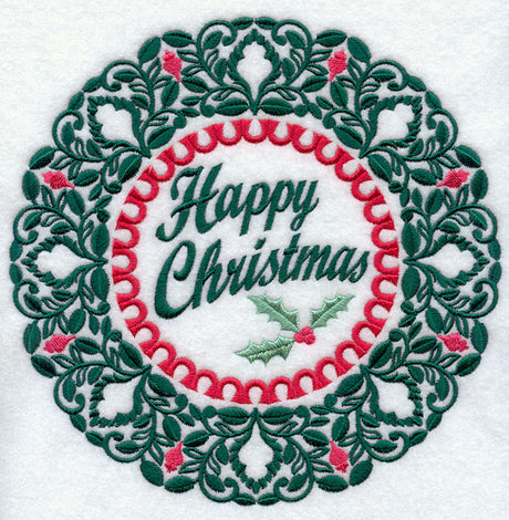 Christmas Wreath - Happy Christmas
