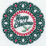 Christmas Wreath - Happy Christmas