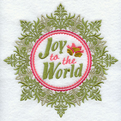 Christmas Wreath - Joy to the World