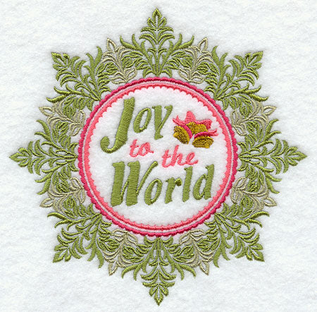 Christmas Wreath - Joy to the World