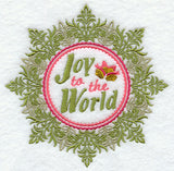 Christmas Wreath - Joy to the World