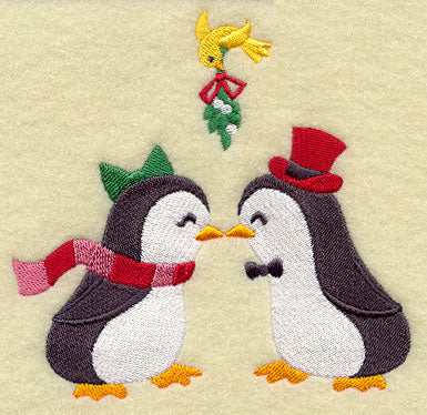 Under the Mistletoe - Blissful Penguins