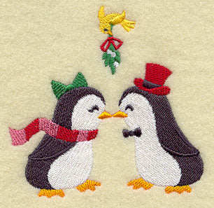 Under the Mistletoe - Blissful Penguins